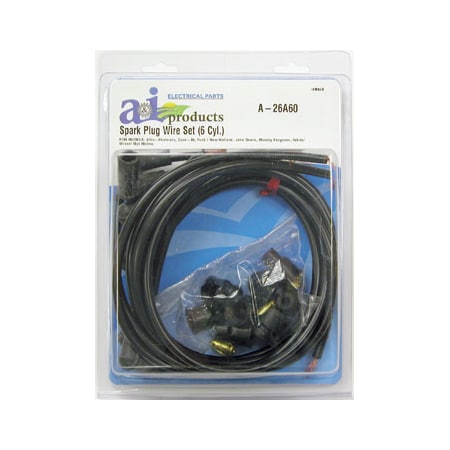 A & I Products Spark Plug Wire Set (6 Cyl) 7" x7.25" x3.25" A-26A60